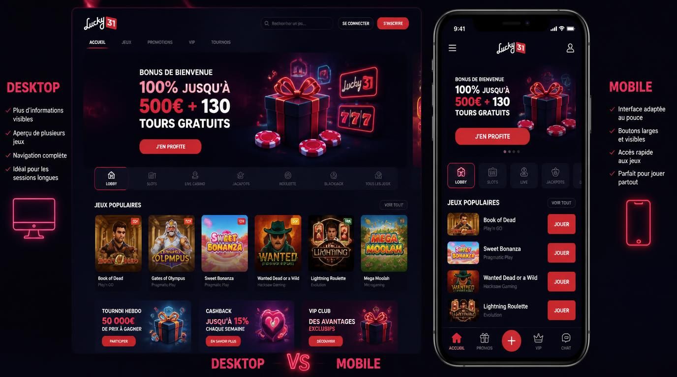 Interface mobile ergonomique fidĂšle Ă la version desktop